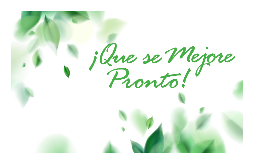 Get Well - Opt. 1 Spanish